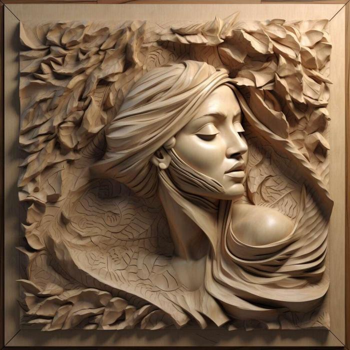 نموذج ثلاثي الأبعاد لآلة CNC 3D Art 